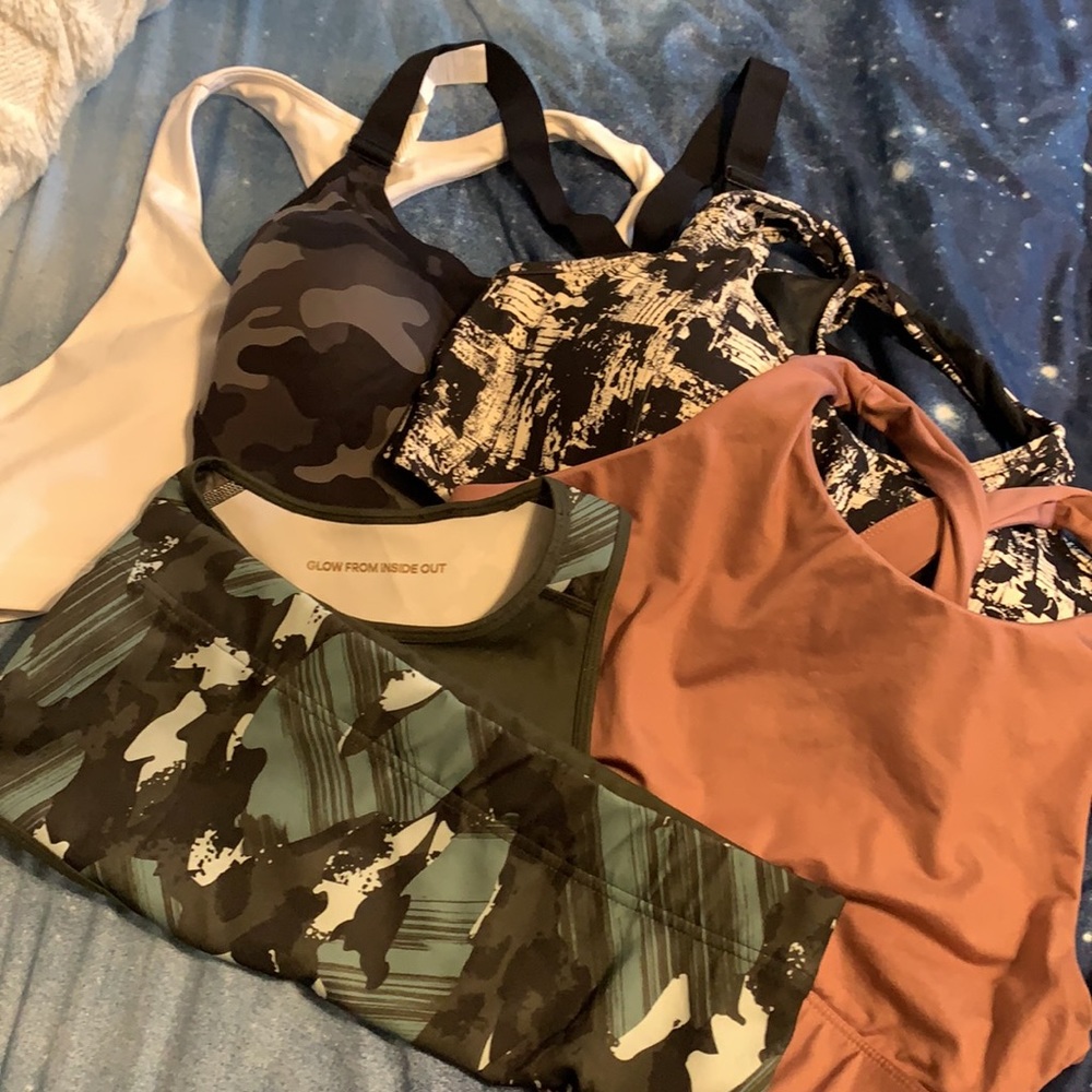 VARIOUS SPORTS BRAS
